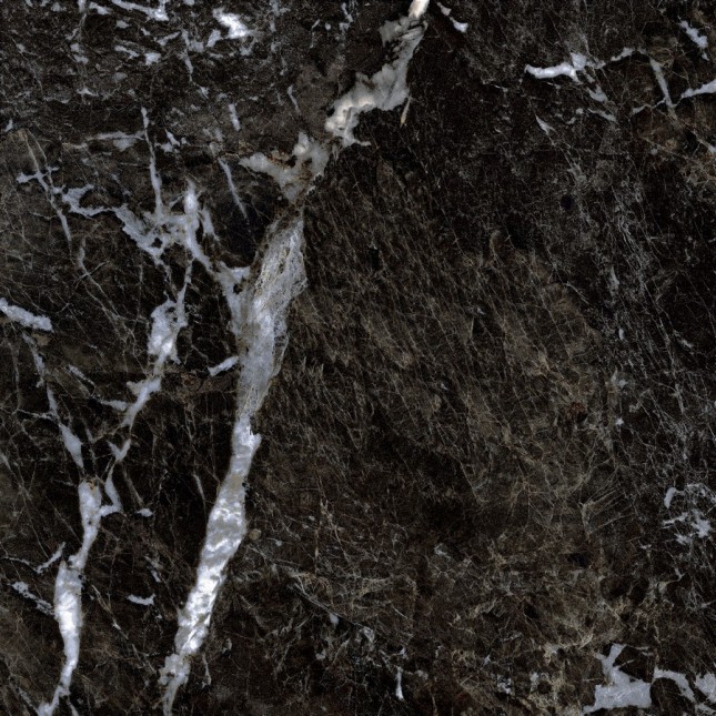 Керамогранит Simbel Carbon мрамор черно-белый GRS05-03 60x60см