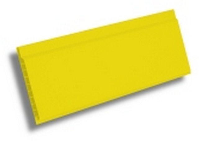Вагонка ПВХ желтая 0,1х3м