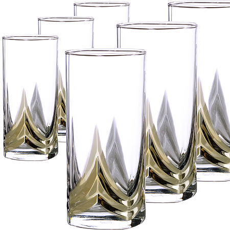Набор стаканов стекл. Триумф 300мл 6шт MS41630-65
