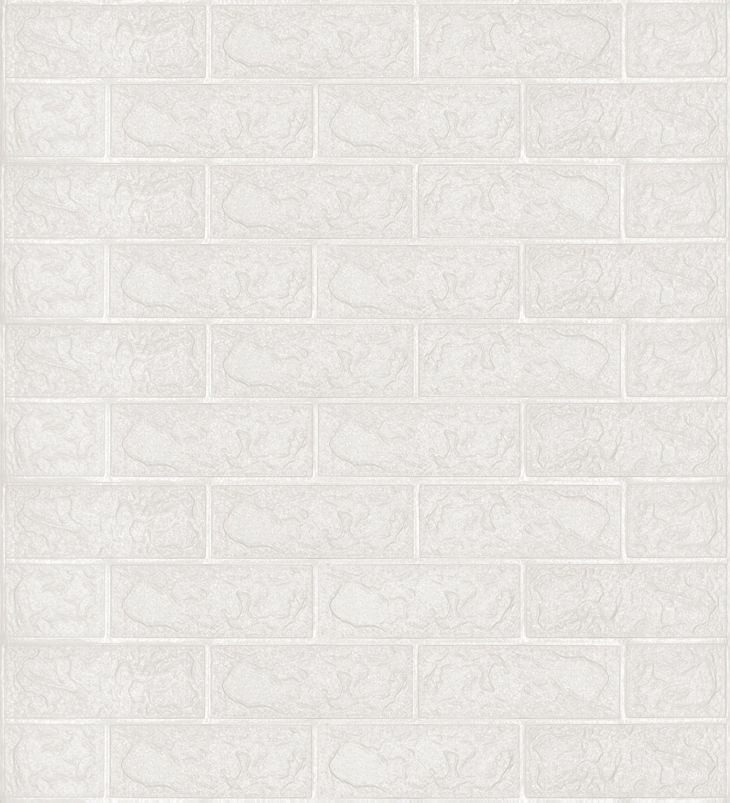 Панель самоклеящаяся Лайт Кирпич белый глянец 88530 70х77х0,3см