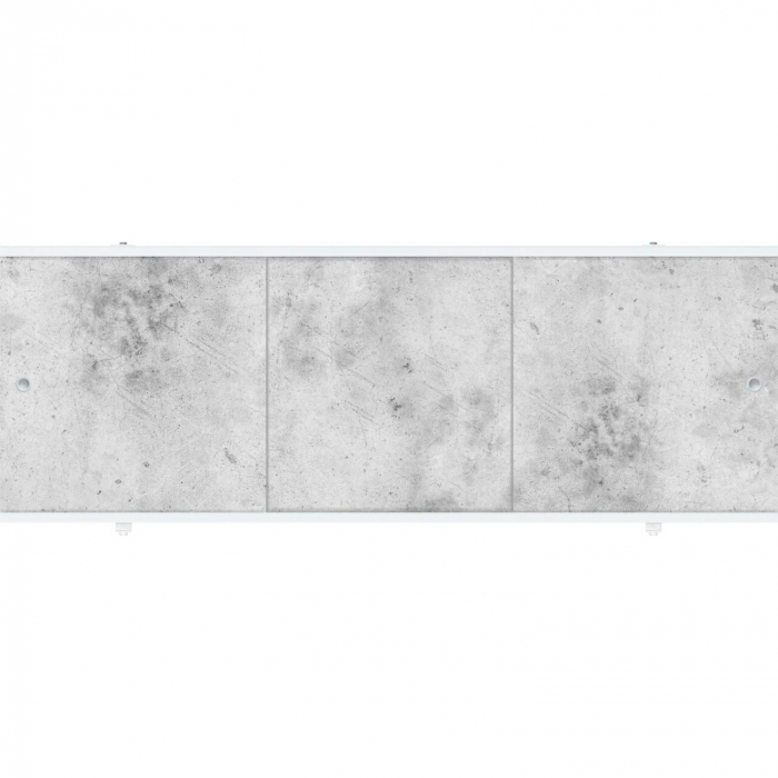 Экран для ванн МЕТАКАМ "Премиум" бетон серый 1,48 м