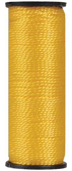Шнур разметочный капроновый 1,5мм х 50м Желтый 04712