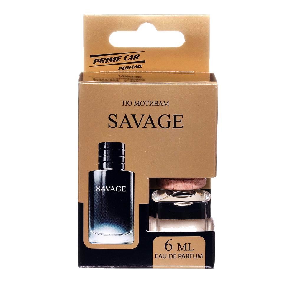 Ароматизатор подвесной стеклянный Perfume №3- SAVAGE 6мл